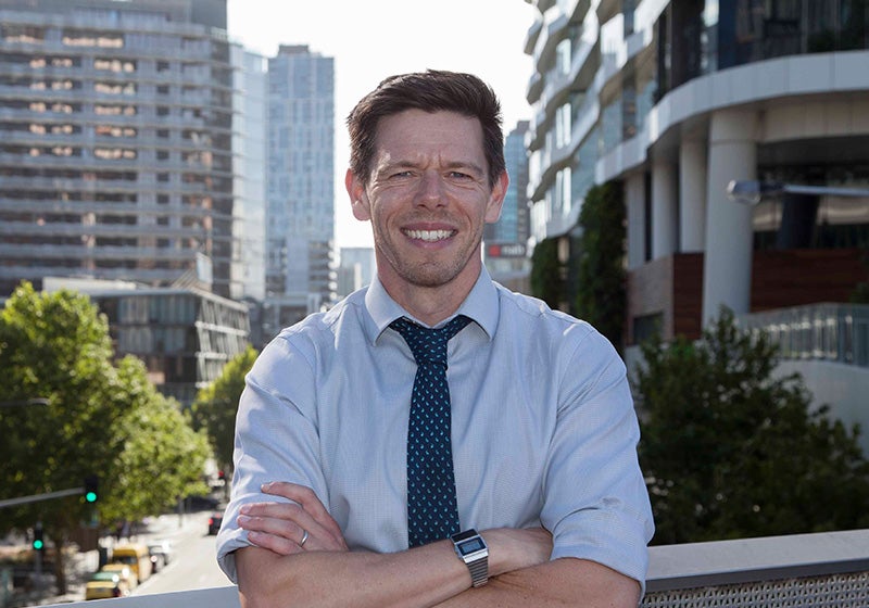 Master of Project Management student Ross.