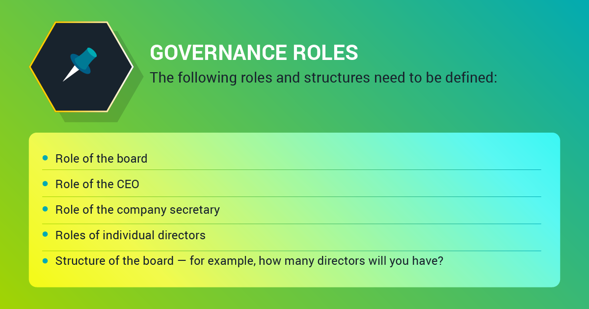 Corporate Governance Roles