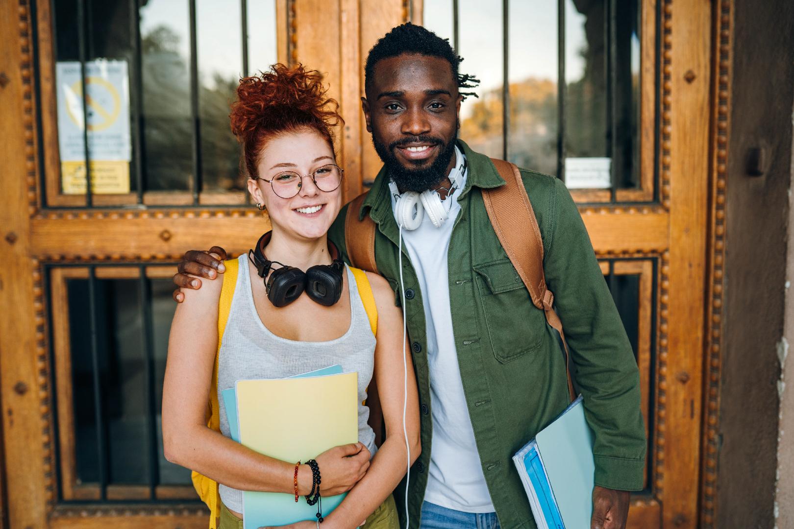 Two Australian University Students